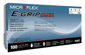 MicroFlex E-Grip Max L92 powder-free latex gloves