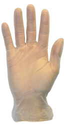 Vinyl powdered and powder-free glove.